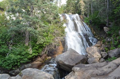 Bells Canyon Waterfall, Little Cottonwood Canyon, Utah