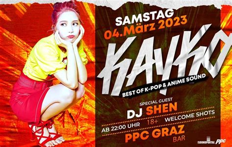 KAYKO // Best of K-Pop & Anime Sound, p.p.c., Graz, March 4 2023 ...
