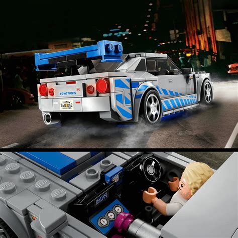 LEGO Speed Champions Nissan Skyline GT-R (R34) Mai furios mai iute ...