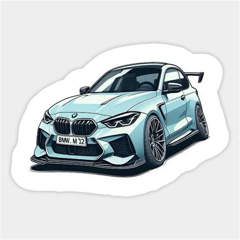 Bmw M2 Cartooned Sticker – sticckiz.com