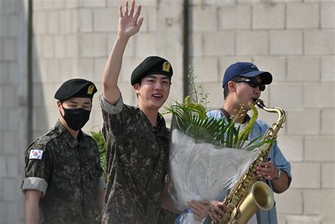 Jin de BTS ya terminó el servicio militar en Corea del Sur y el Army ...