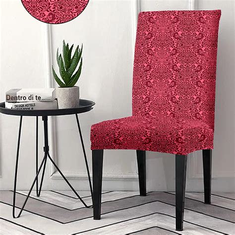 Buy Helios Morgan Damask Jacquard Dining Chair Cover from Home Centre ...
