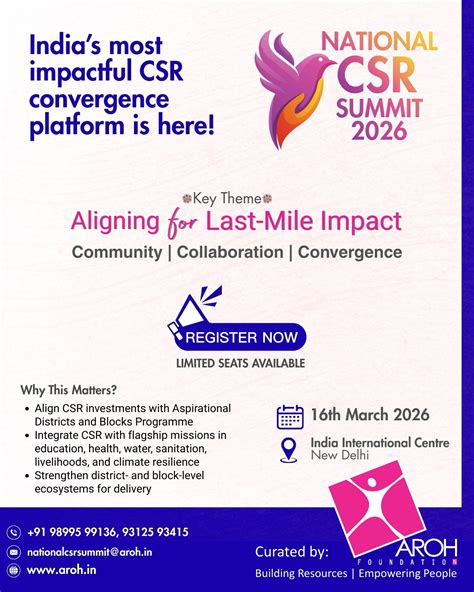 Aroh Foundation - Top NGO for CSR in India