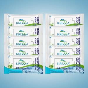 KRESSA Aloevera Cucumber Refreshing Wet Wipes - 100 Wipes Price in ...
