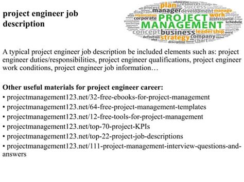 Image result for Role of Project Engineer