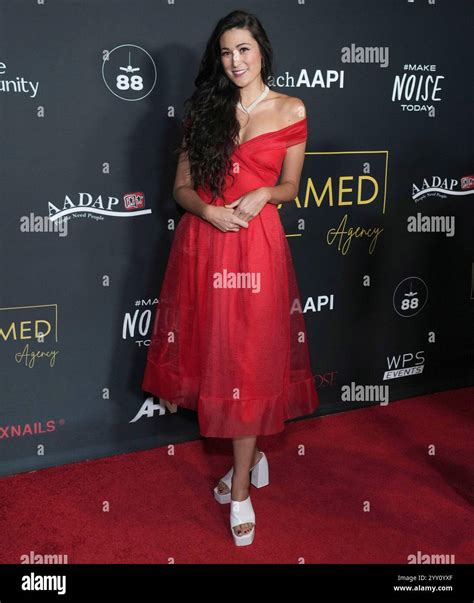 Jacki Jing arrives at the 2024 UNTAMED Agency AAPI Holiday Charity Gala held at Intercrew LA in ...