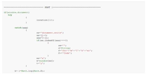 Image result for JavaScript Obfuscation 2 Solution