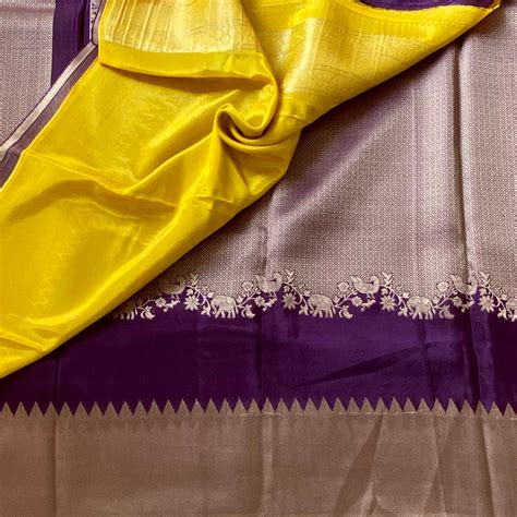 Designer Brocade soft crepe with antique gold n deep plum. – NAVARASAM
