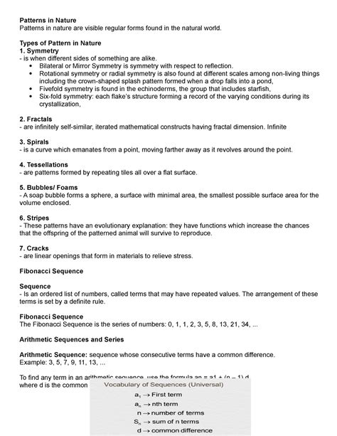 Image result for Math Nature Pattern