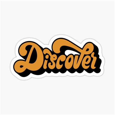 Discover Logo Sticker 的图像结果