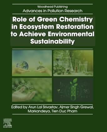 Role of Green Chemistry in Ecosystem Restoration to Achieve ...
