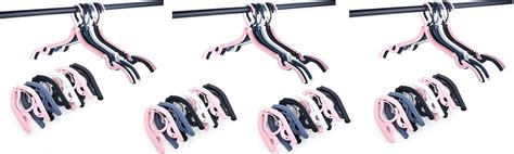 Solomon™ Multipurpose Non Slip Portable Folding Clothes Travel Hanger ...