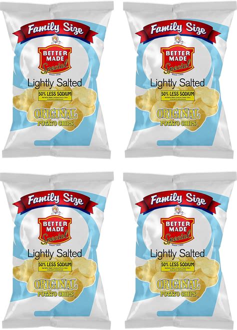 Amazon.com: Better Made Special Potato Chips - (4) x 8.5-10oz Bags ...