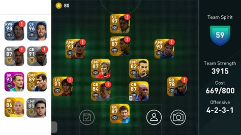 My " Not so great " Legends squad : r/pesmobile
