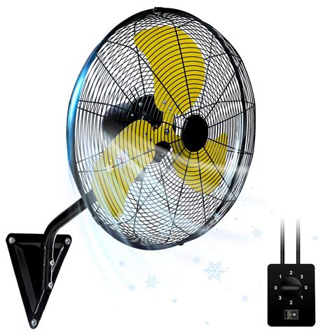 20in Wall Mount Fan 120 Oscillating Fan And High Velocity | Desertcart ...