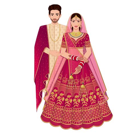 Indian Wedding Vector Png