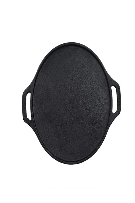 Buy Platt CasIRON Pre-Seasoned Cast Iron Dosa Tawa 12 inch (30cm) with ...