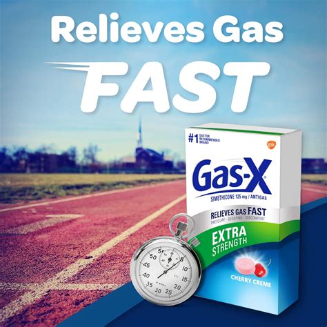 Buy Gas X Chewable Extra Strength Tablets for Fast Gas and Bloating ...