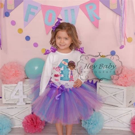 Doc Mcstuffins Costume Tutu