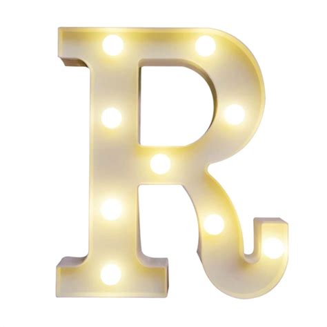 Buy RYAP Alphabet LEDs Light Stang Letters Sign with Bulbs Night Lamp ...