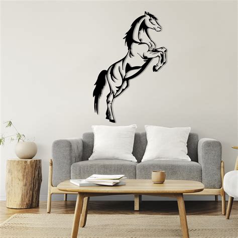 Metal Horse Wall Decor Horse Wall Art Horse Home Decor Metal - Etsy