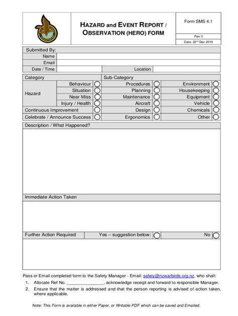 Fillable Online Hazard-and-Observation-HERO-Form-Rev-3-1.pdf Fax Email ...