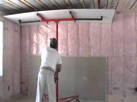 Image result for Using a Drywall Lift for Ceiling