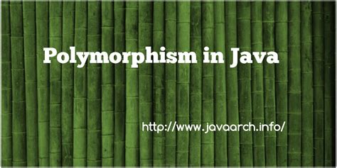 Polymorphism Definition in Java 的图像结果