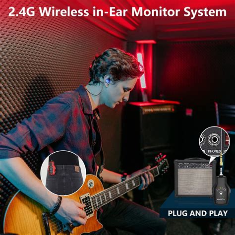 KIMAFUN Wireless in Ear Monitor System, Personal India | Ubuy