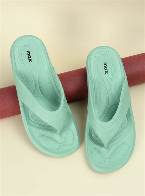 Buy Women Moulded V-Strap Flip Flops Online at just Rs. 399.0 ...