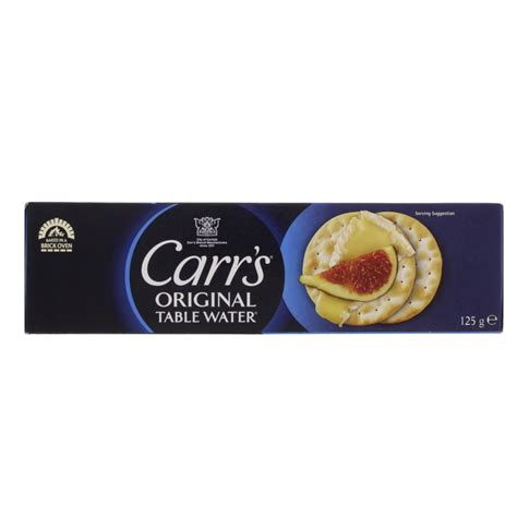 Carr's Original Table Water Cracker 125 g Online at Best Price | Lulu ...