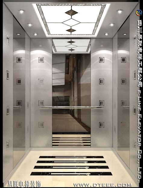 电梯装潢轿厢装修YL-JX3171 - 成都电梯装饰装潢_四川易联电梯工程公司