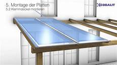 pvc platten verlegen verlegung hohlkammerplatten mit pvc klemmprofil pvc platten verlegen verlegung hohlkammerplatten mit pvc klemmprofil