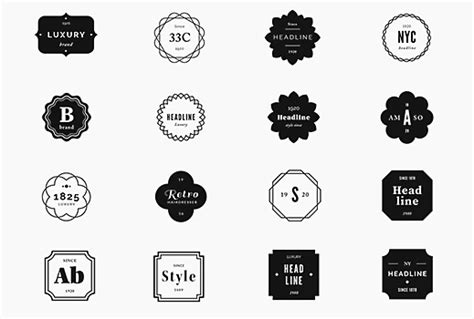 Logo design templates | Illustrator | Adobe