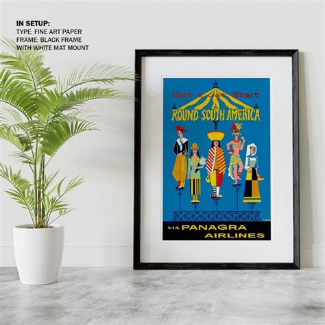 Buy south america Travel Poster Art & Prints Online India at Best Price ...