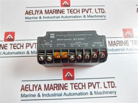 Kriwan Int69Vs Motor Protection Module – Aeliya Marine Tech