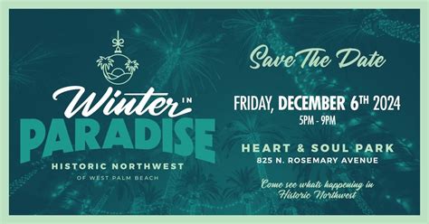 8th Annual Winter in Paradise, 825 N Rosemary Ave, West Palm Beach, FL ...