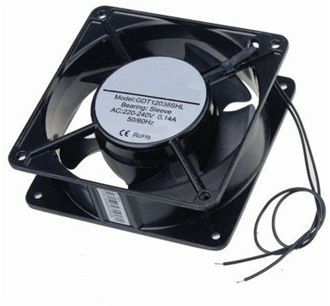 Divinext 4" 220V/240V AC Fan 4 Inch Panel Axial Cooling Electrical ...