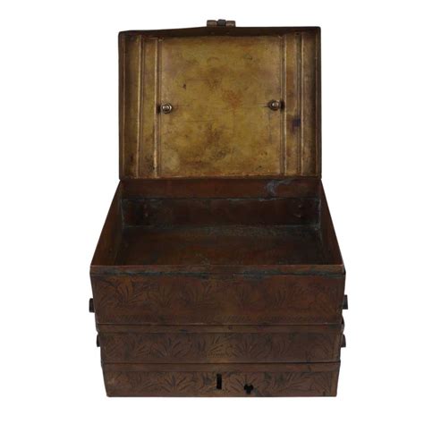 Exclusive Brass Vanity Box Dressing box Chest Of Drawers With Fully ...
