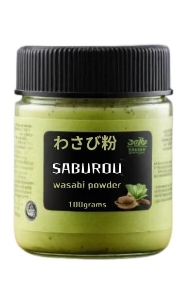 Saburou Wasabi Powder,All-Natural, Japanese Horseradish, Perfect for ...