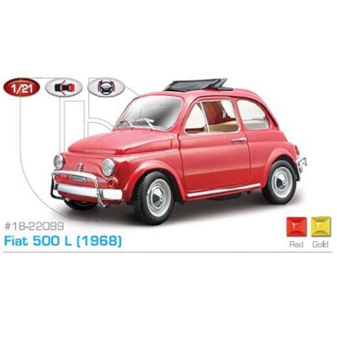 Bburago - Car Scale Models - Fiat 500L 1968