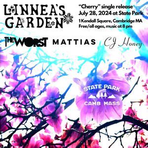 Linneas Garden "Cherry" single release w/theWorst, Mattias, CJ Honey ...