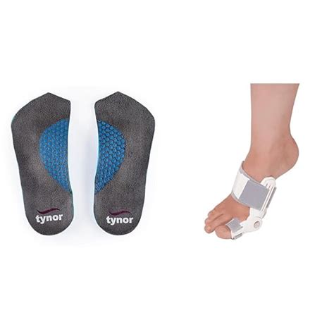 Buy Tynor Medial Arch Orthosis, Grey, Large, Pack of 2 & Tynor Bunion ...