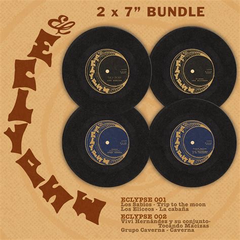 EL ECLYPSE BUNDLE | EL ECLYPSE 2 X 7" BUNDLE | GROOVIE RECORDS