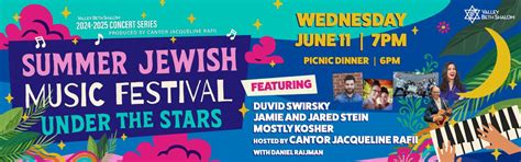 VBS Concert Series Summer Jewish Music Festival Under the Stars, 15739 ...