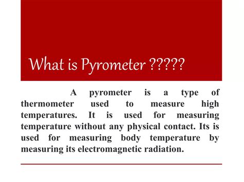 Optical Pyrometer English 的图像结果