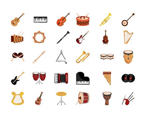 Image result for Musical Instruments Vector