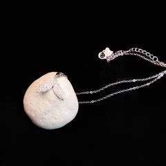 SILVER DOLPHIN TAIL PENDENT WITH LINK CHAIN – Kinavah