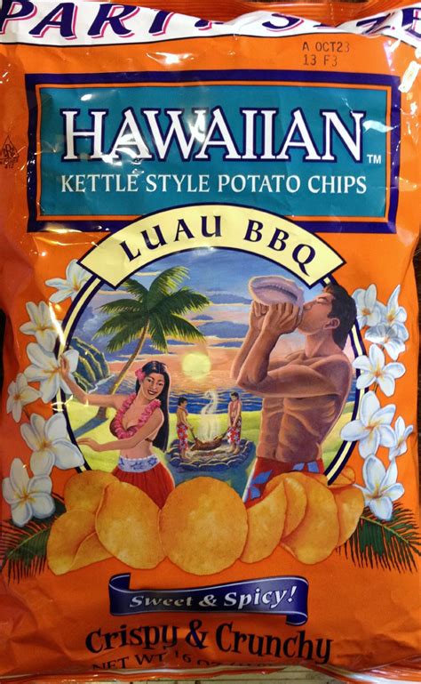 Amazon.com: Hawaiian Brand Kettle Style Potato Chips Surf Pack, 18 ...