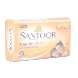 SANTOOR SANDAL&TURMERIC TOTAL SKIN CARE SOAP 150G